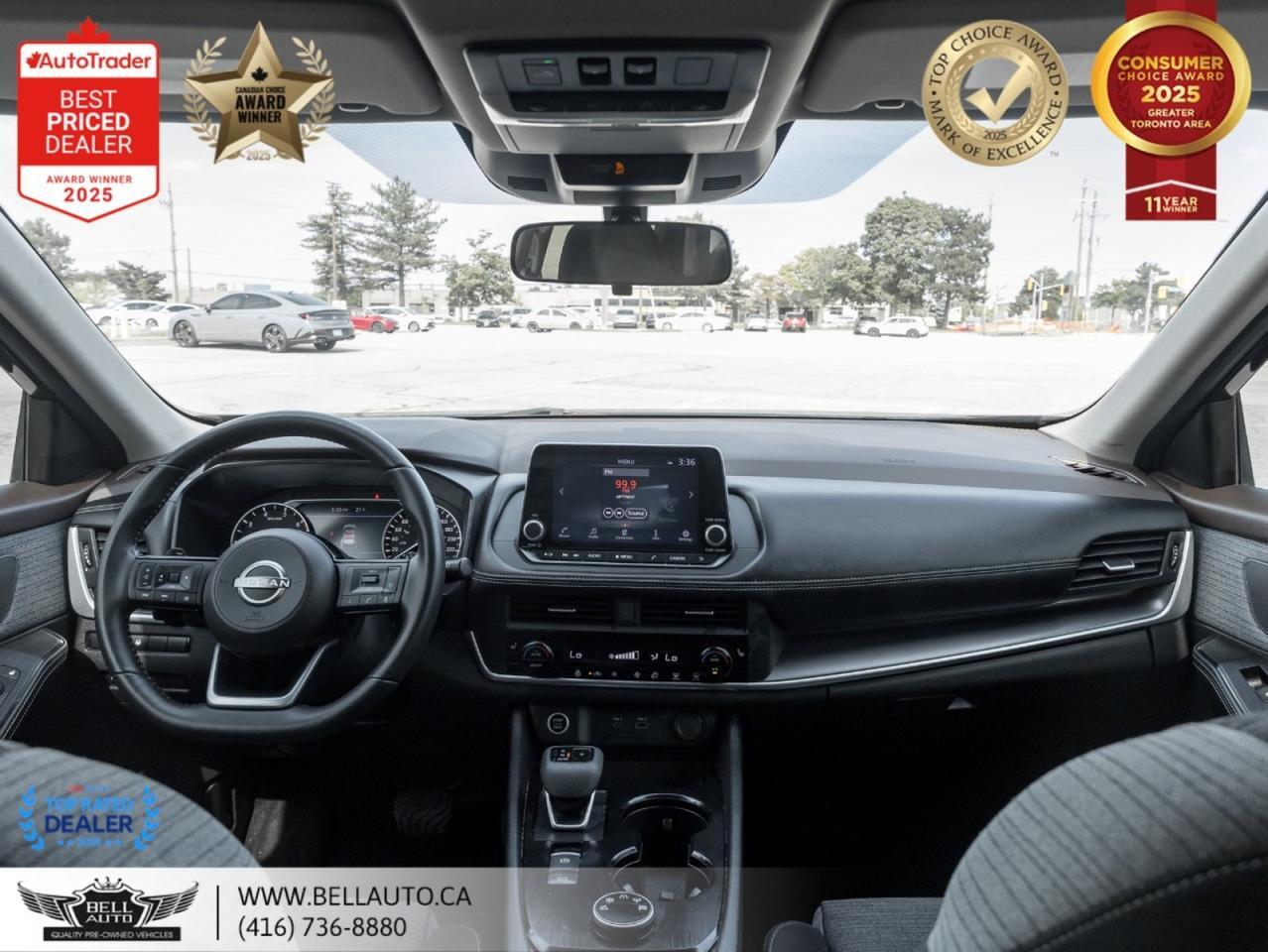 2023 Nissan Rogue SV Moonroof | PANOROOF | HTD & PWR SEATS | BACKUPCAM | BSPOT | ONEOWNER | LOWKMS | NOACCIDENT Toronto ON