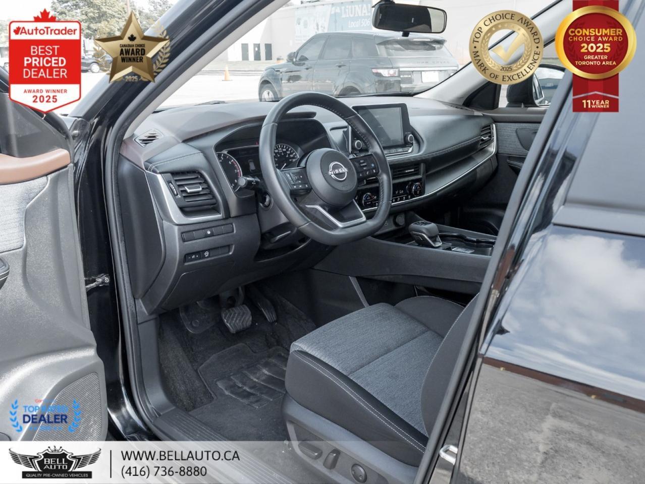 2023 Nissan Rogue SV Moonroof | PANOROOF | HTD & PWR SEATS | BACKUPCAM | BSPOT | ONEOWNER | LOWKMS | NOACCIDENT Toronto ON