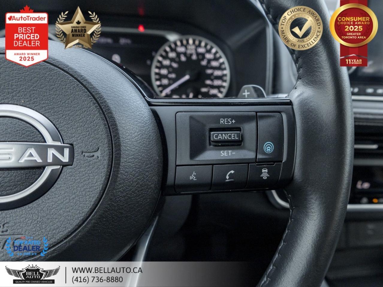 2023 Nissan Rogue SV Moonroof | PANOROOF | HTD & PWR SEATS | BACKUPCAM | BSPOT | ONEOWNER | LOWKMS | NOACCIDENT Toronto ON