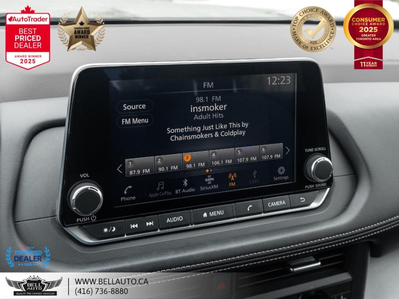 2023 Nissan Rogue SV Moonroof AWD PANO B.CAM B.SPOT LOWKMS NOACCIDENT Toronto ON