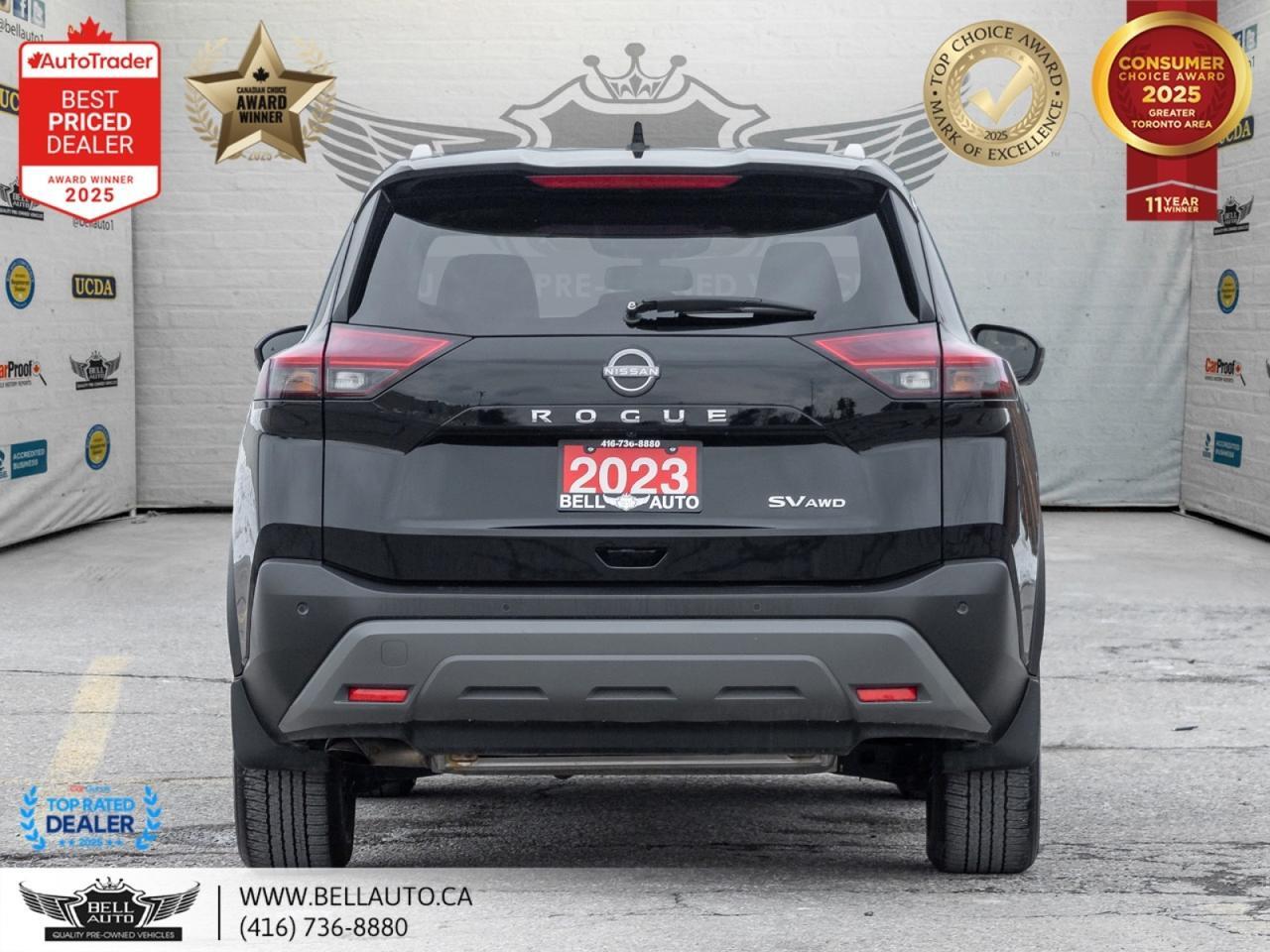 2023 Nissan Rogue SV Moonroof AWD PANO B.CAM B.SPOT LOWKMS NOACCIDENT Toronto ON