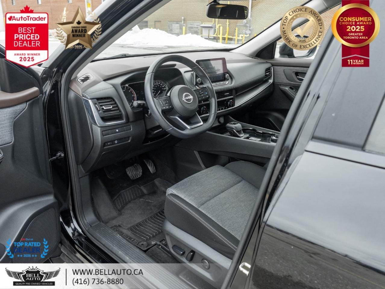 2023 Nissan Rogue SV Moonroof AWD PANO B.CAM B.SPOT LOWKMS NOACCIDENT Toronto ON