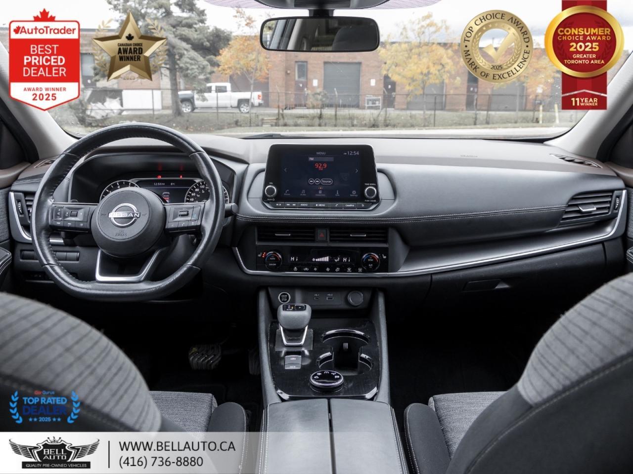 2023 Nissan Rogue SV Moonroof AWD PANO B.CAM B.SPOT ONEOWNER LOWKMS NOACCIDENT Toronto ON