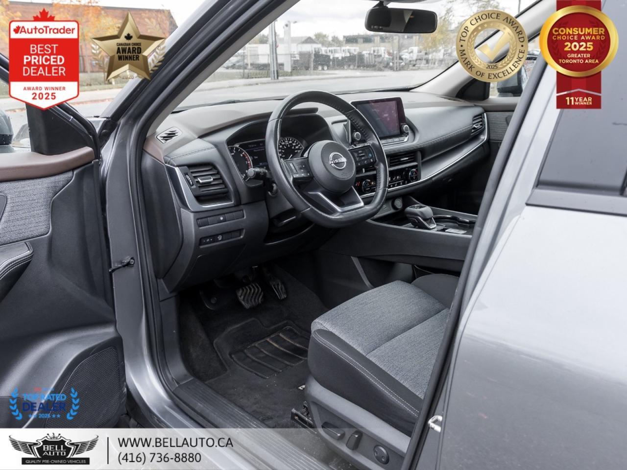 2023 Nissan Rogue SV Moonroof AWD PANO B.CAM B.SPOT ONEOWNER LOWKMS NOACCIDENT Toronto ON