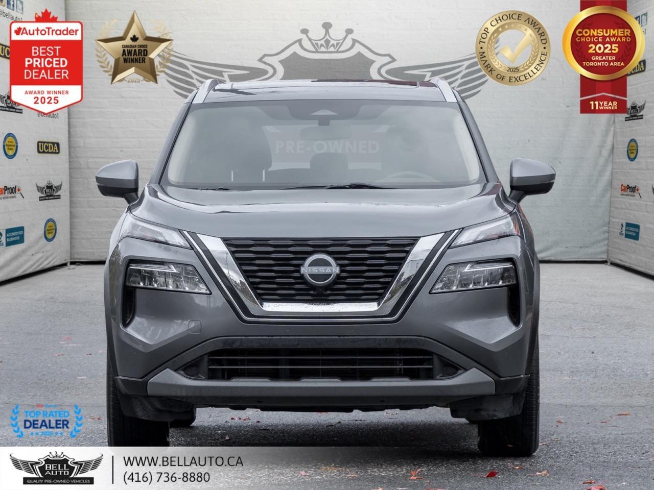 2023 Nissan Rogue SV Moonroof AWD PANO B.CAM B.SPOT ONEOWNER LOWKMS NOACCIDENT Toronto ON
