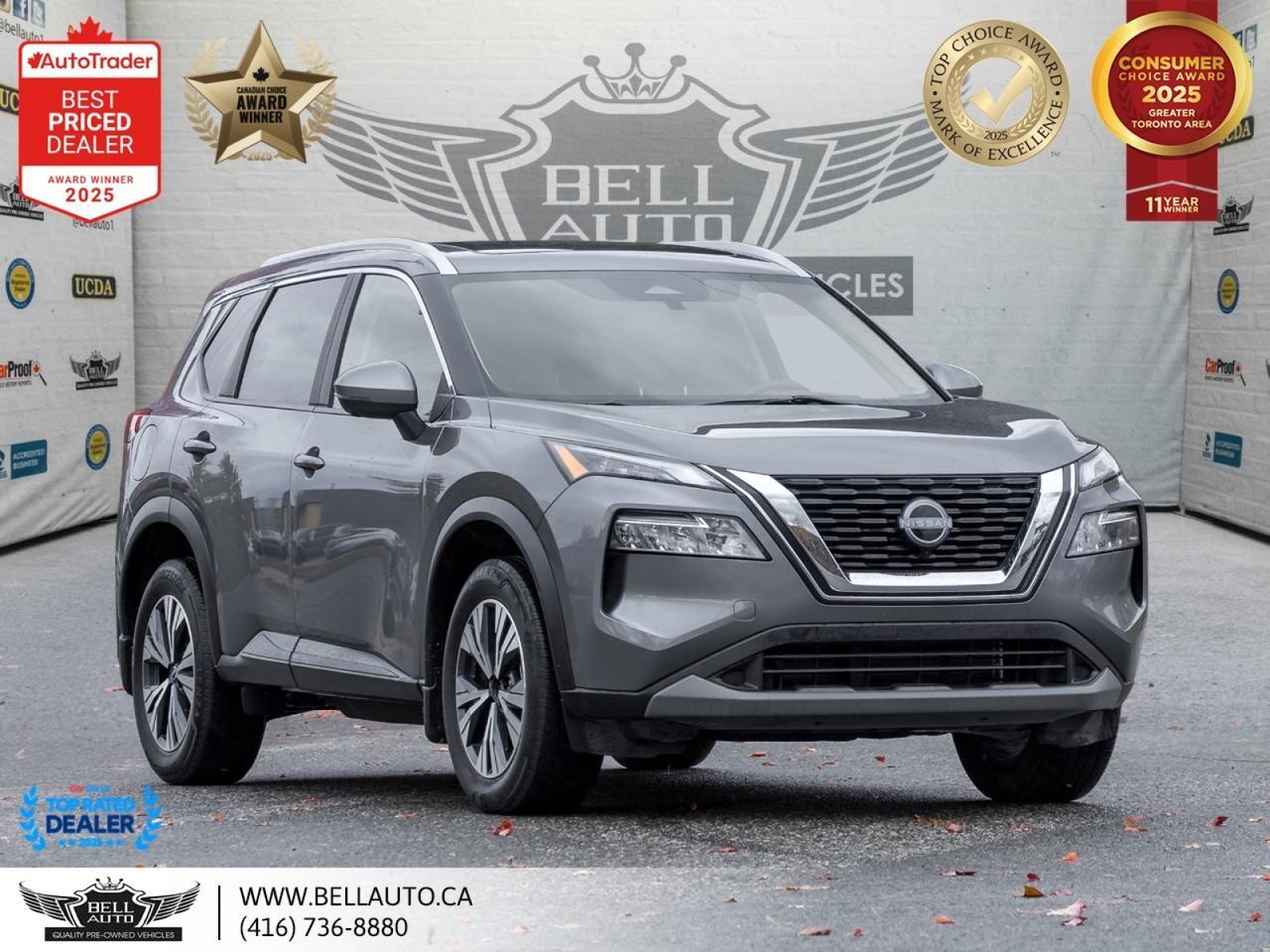 2023 Nissan Rogue SV Moonroof AWD PANO B.CAM B.SPOT ONEOWNER LOWKMS NOACCIDENT