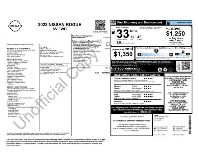 2023 Nissan Rogue SV Raleigh NC