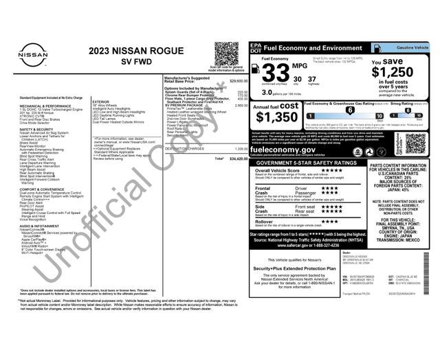2023 Nissan Rogue SV Raleigh NC