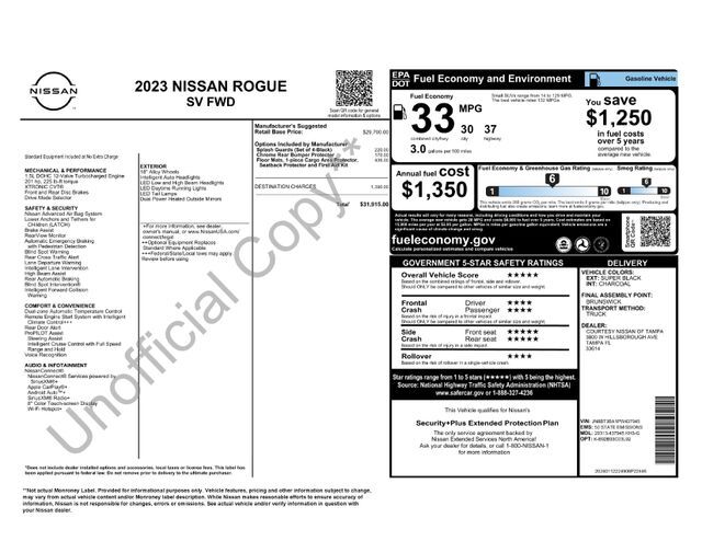 2023 Nissan Rogue SV Raleigh NC