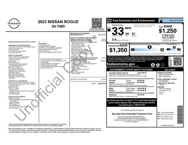 2023 Nissan Rogue SV Raleigh NC