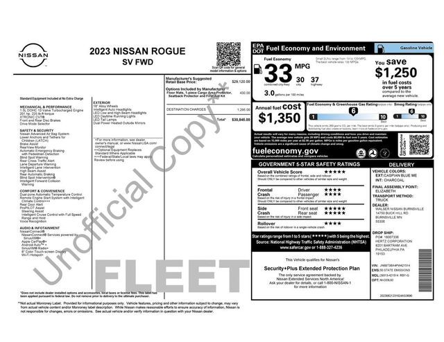 2023 Nissan Rogue SV Raleigh NC
