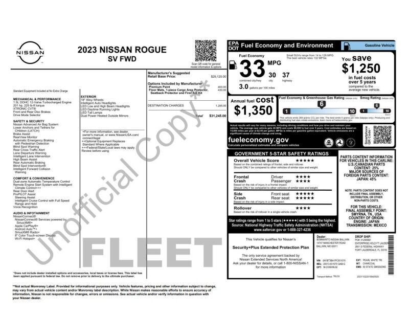 2023 Nissan Rogue SV Whitinsville MA