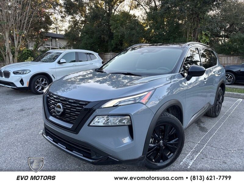 2023 Nissan Rogue SV w/PREMIUM & MIDNIGHT PKG. LTHR. PANO. WHEELS. Seffner FL
