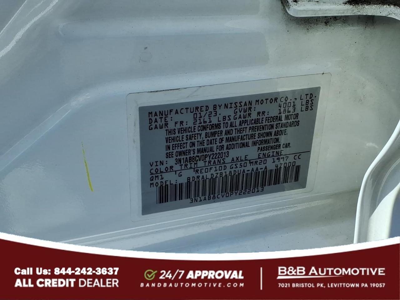 2023 Nissan Sentra SV Levittown PA