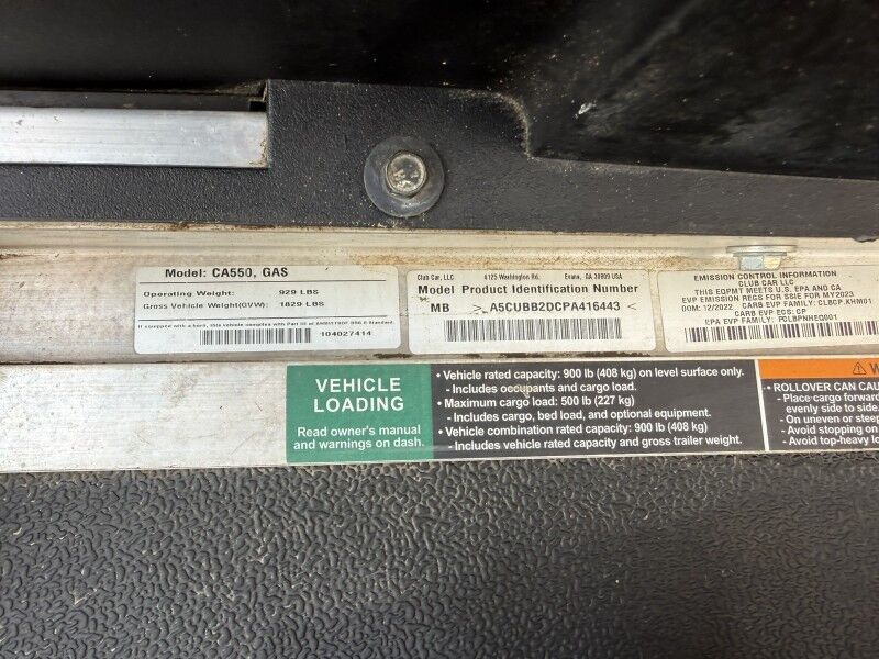 2023 Other CARRYALL 550 Gas Dump Bed Collinsville OK