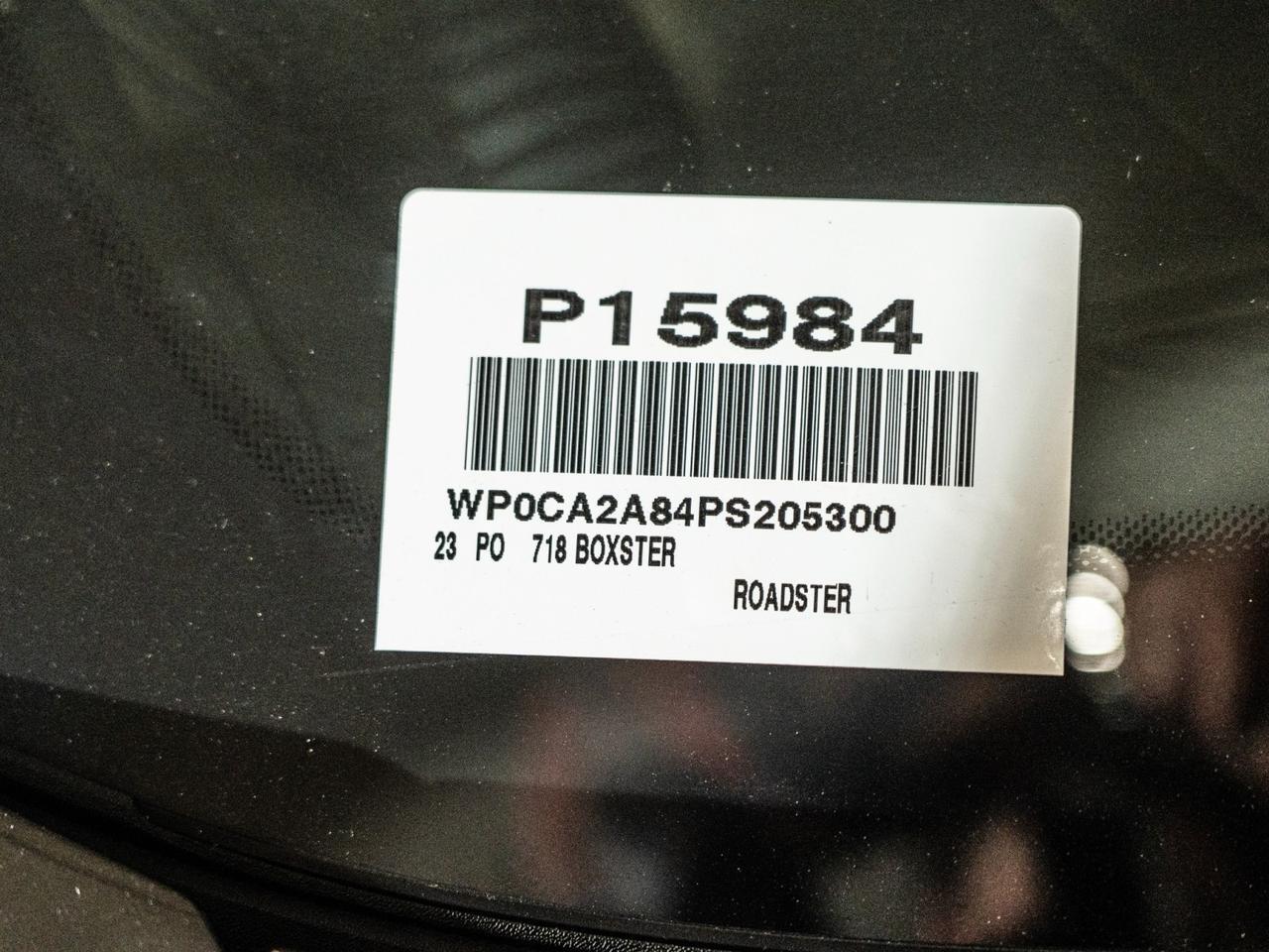 2023 Porsche 718 Boxster Pompano Beach FL