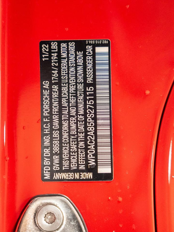 2023 Porsche 718 Cayman GT4 Ft Lauderdale FL