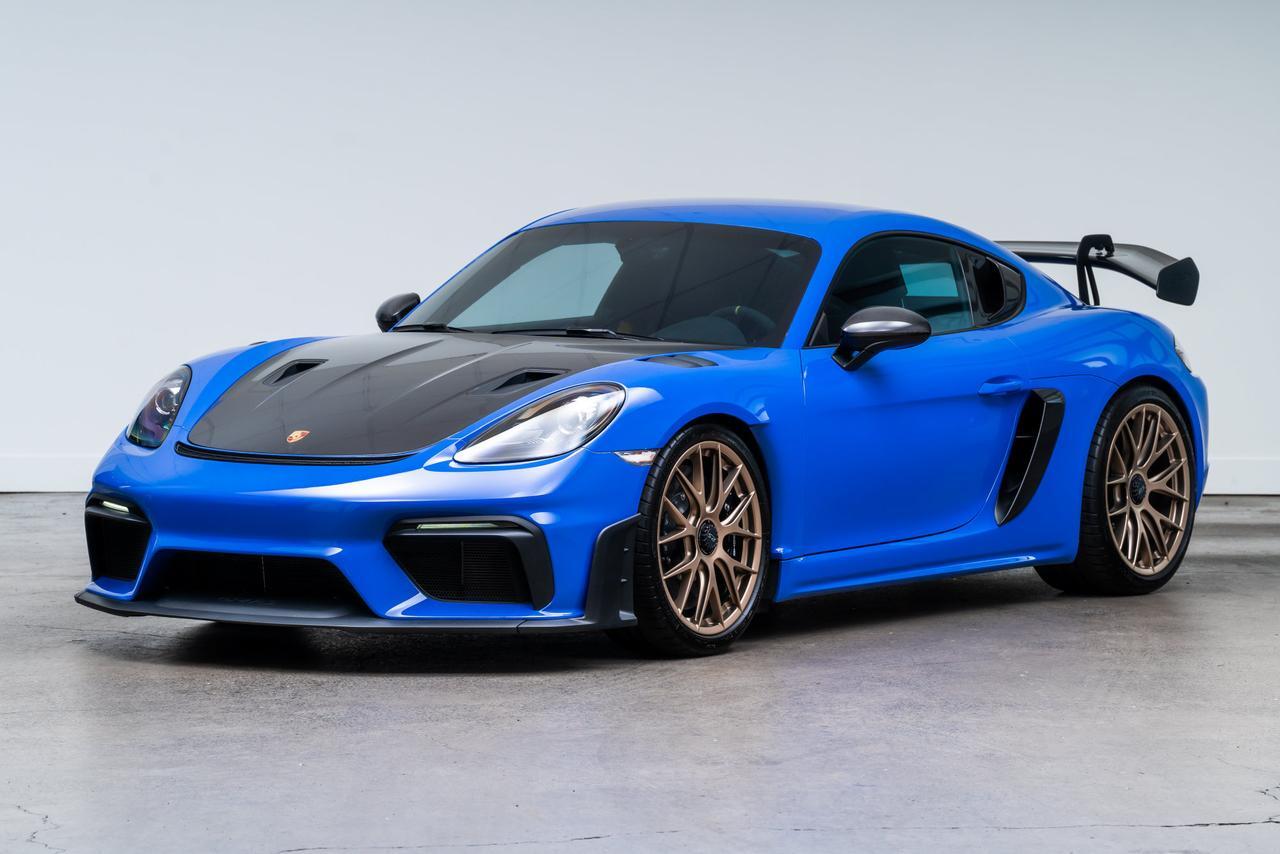 2023 Porsche 718 Cayman GT4 RS Weissach Package / Front Axle Lift / Maritimeblue Portland OR