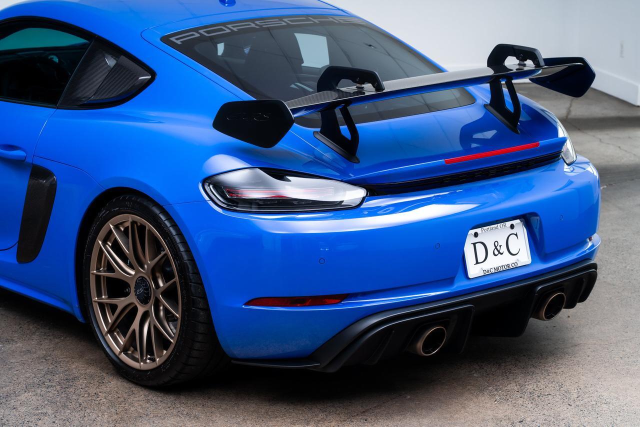 2023 Porsche 718 Cayman GT4 RS Weissach Package / Front Axle Lift / Maritimeblue Portland OR