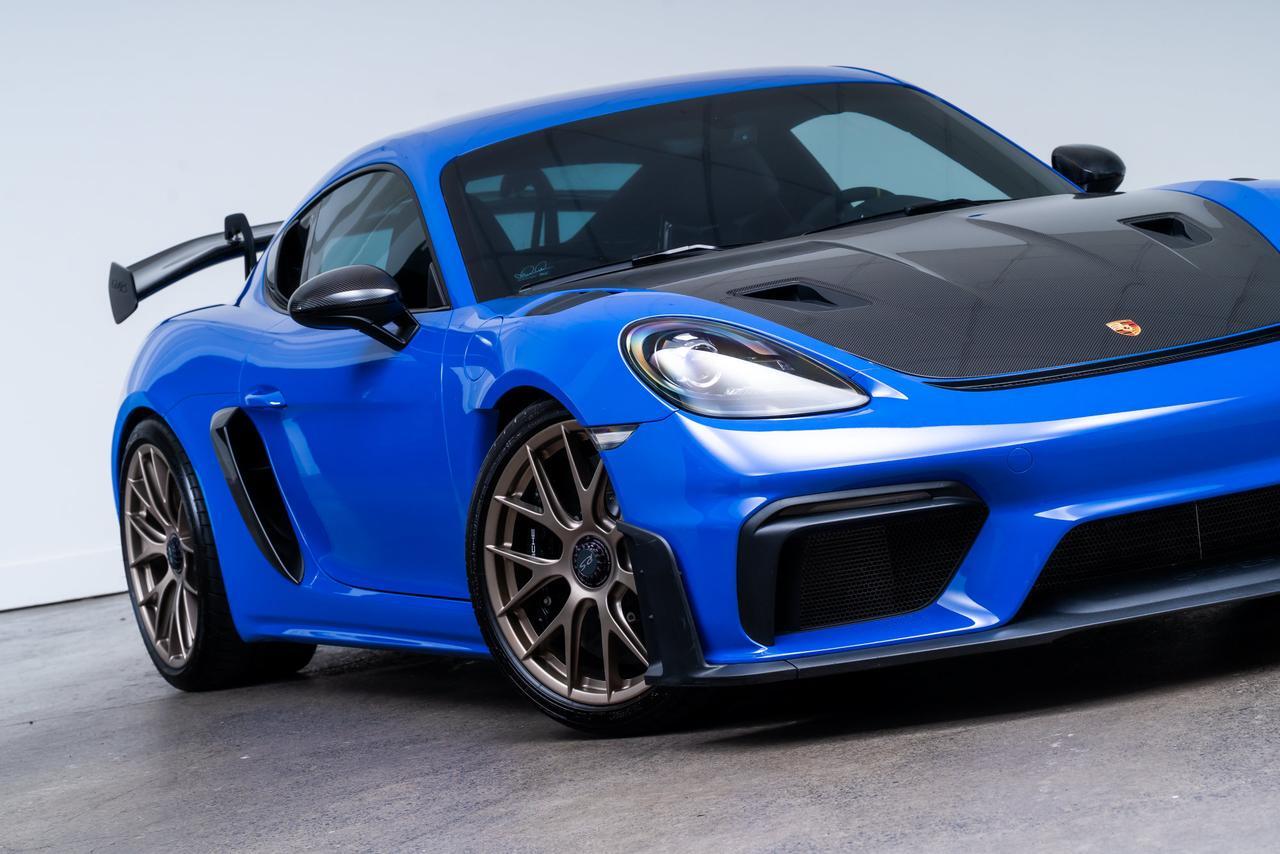 2023 Porsche 718 Cayman GT4 RS Weissach Package / Front Axle Lift / Maritimeblue Portland OR