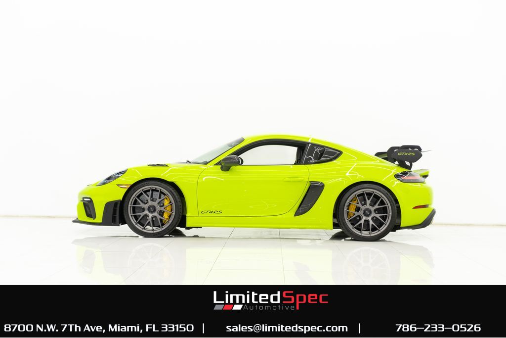 2023 Porsche 718 Cayman GT4 RS Weissach Package Miami FL