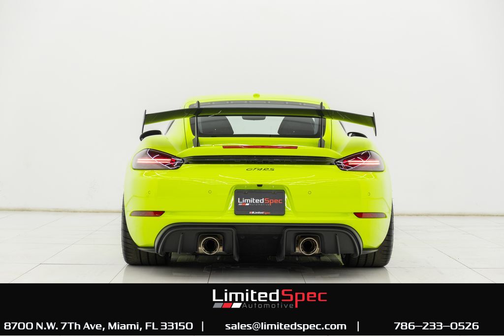 2023 Porsche 718 Cayman GT4 RS Weissach Package Miami FL