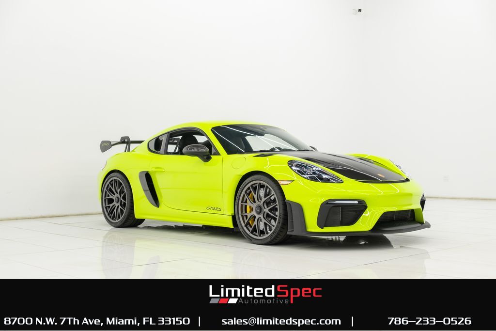 2023 Porsche 718 Cayman GT4 RS Weissach Package Miami FL