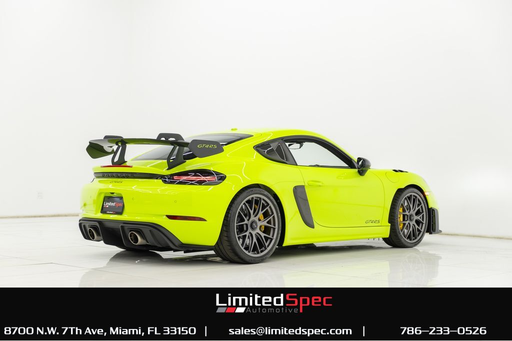 2023 Porsche 718 Cayman GT4 RS Weissach Package Miami FL