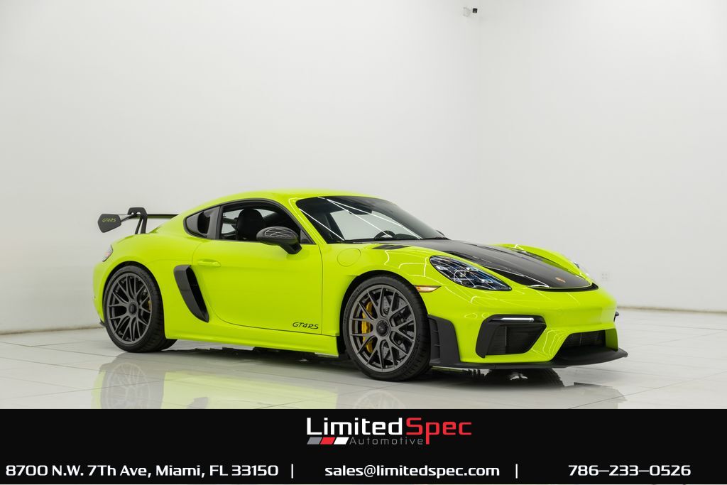 2023 Porsche 718 Cayman GT4 RS Weissach Package Miami FL