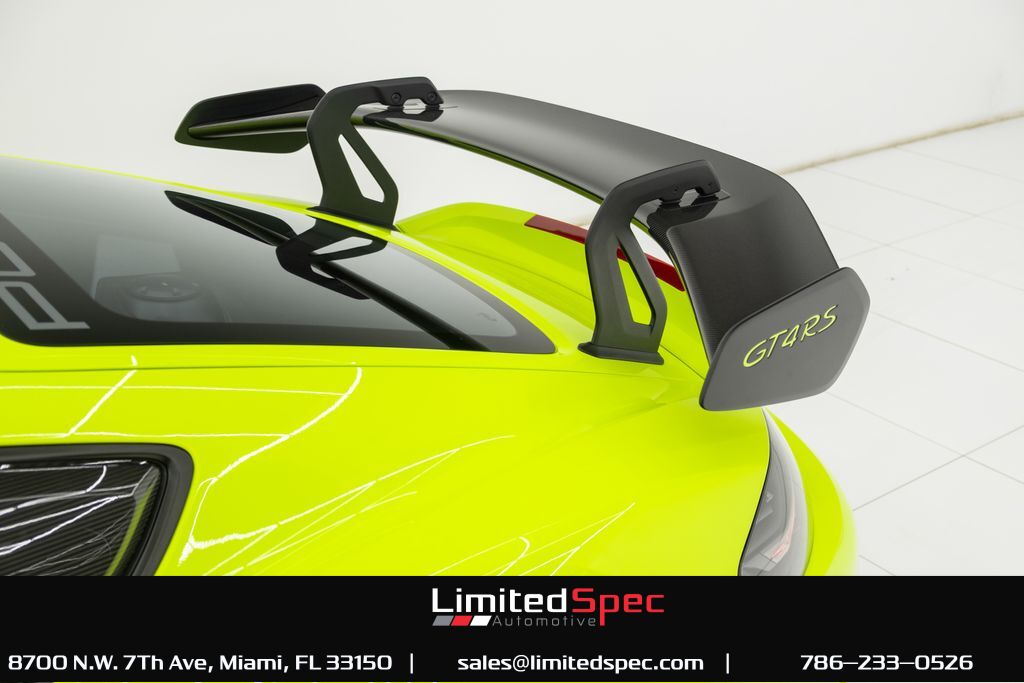 2023 Porsche 718 Cayman GT4 RS Weissach Package Miami FL