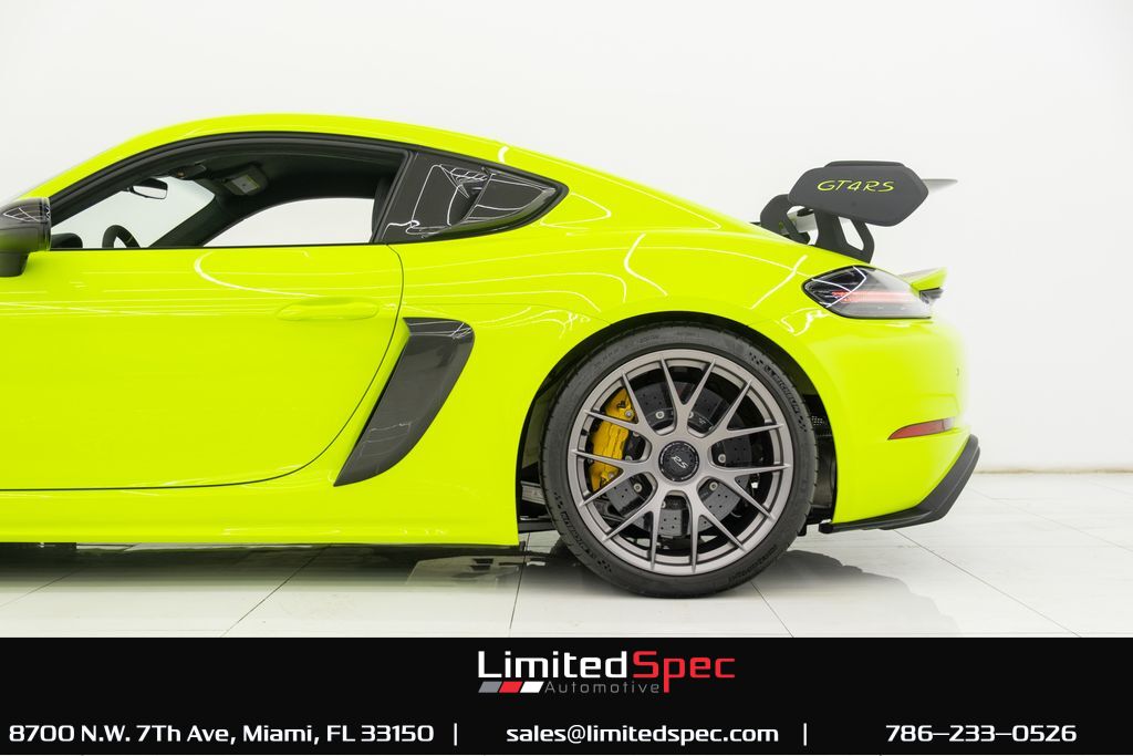 2023 Porsche 718 Cayman GT4 RS Weissach Package Miami FL