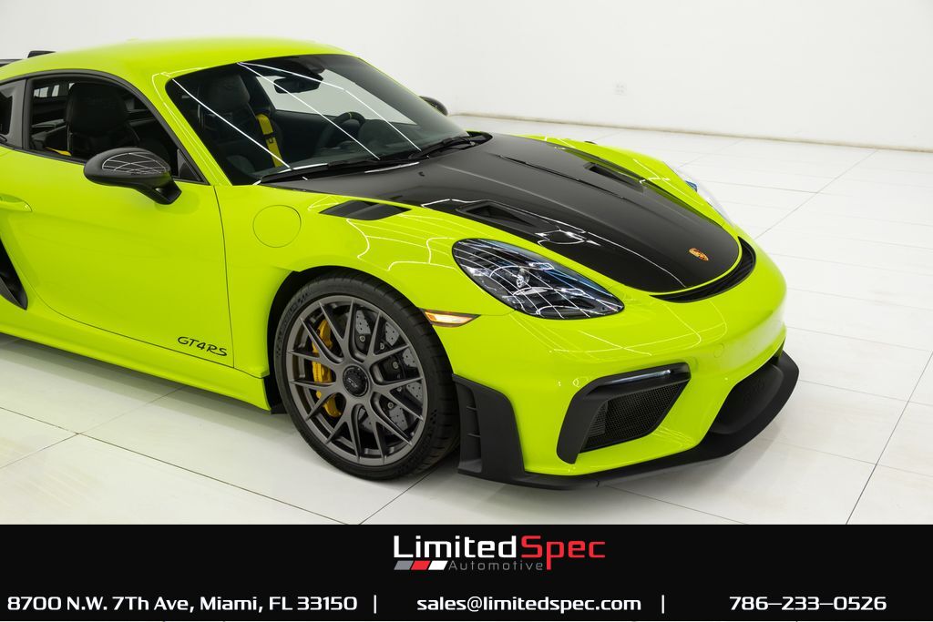 2023 Porsche 718 Cayman GT4 RS Weissach Package Miami FL