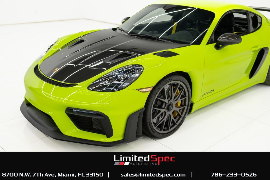 2023 Porsche 718 Cayman GT4 RS Weissach Package Miami FL