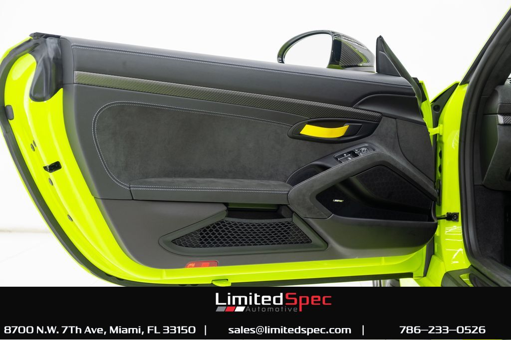 2023 Porsche 718 Cayman GT4 RS Weissach Package Miami FL
