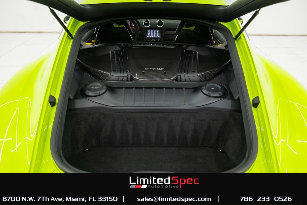 2023 Porsche 718 Cayman GT4 RS Weissach Package Miami FL