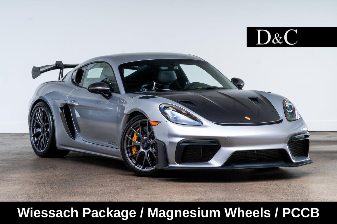 2023 Porsche 718 Cayman GT4 RS Wiessach Package / Magnesium Wheels / PCCB
