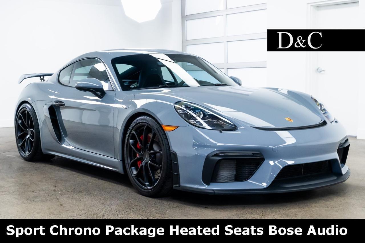 2023 Porsche 718 Cayman GT4 Sport Chrono Package Heated Seats Bose Audio Portland OR