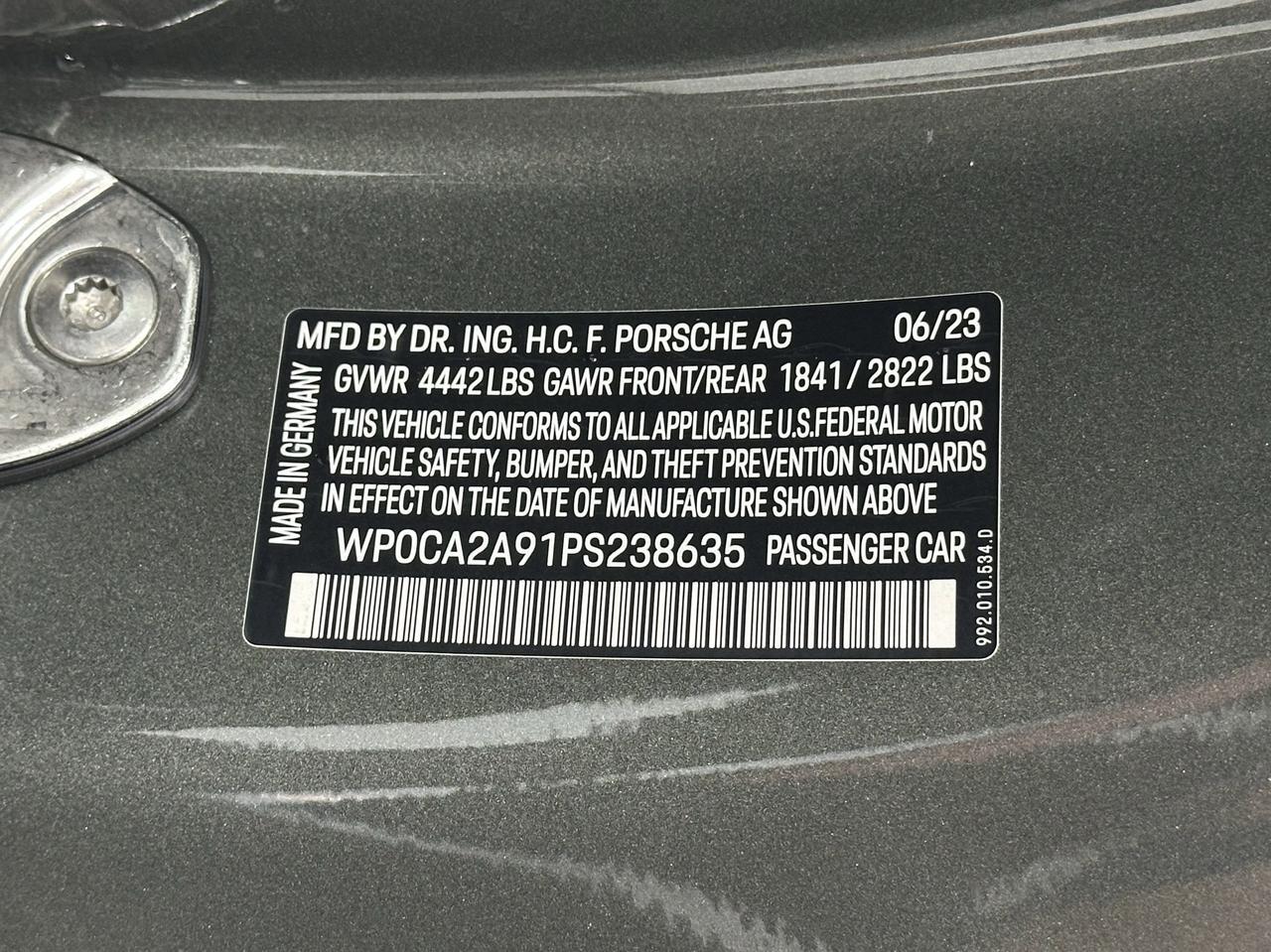 2023 Porsche 911 Newark DE
