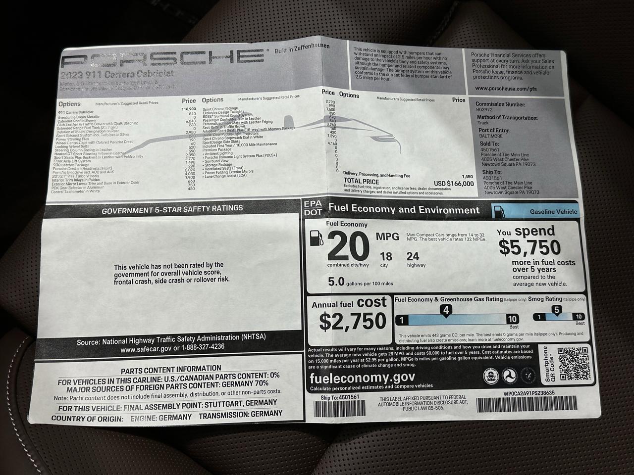 2023 Porsche 911 Newark DE