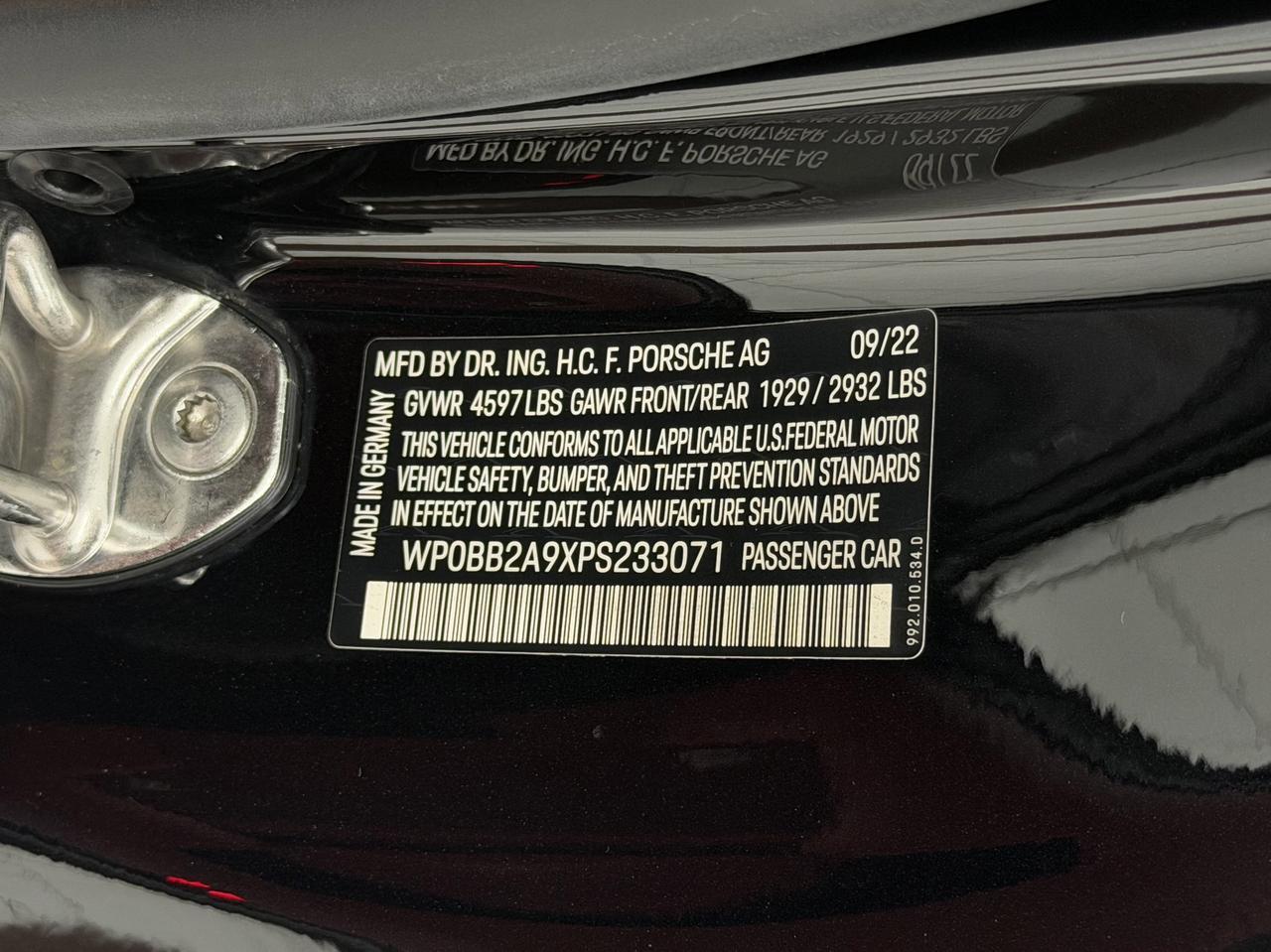 2023 Porsche 911 4S Newark DE