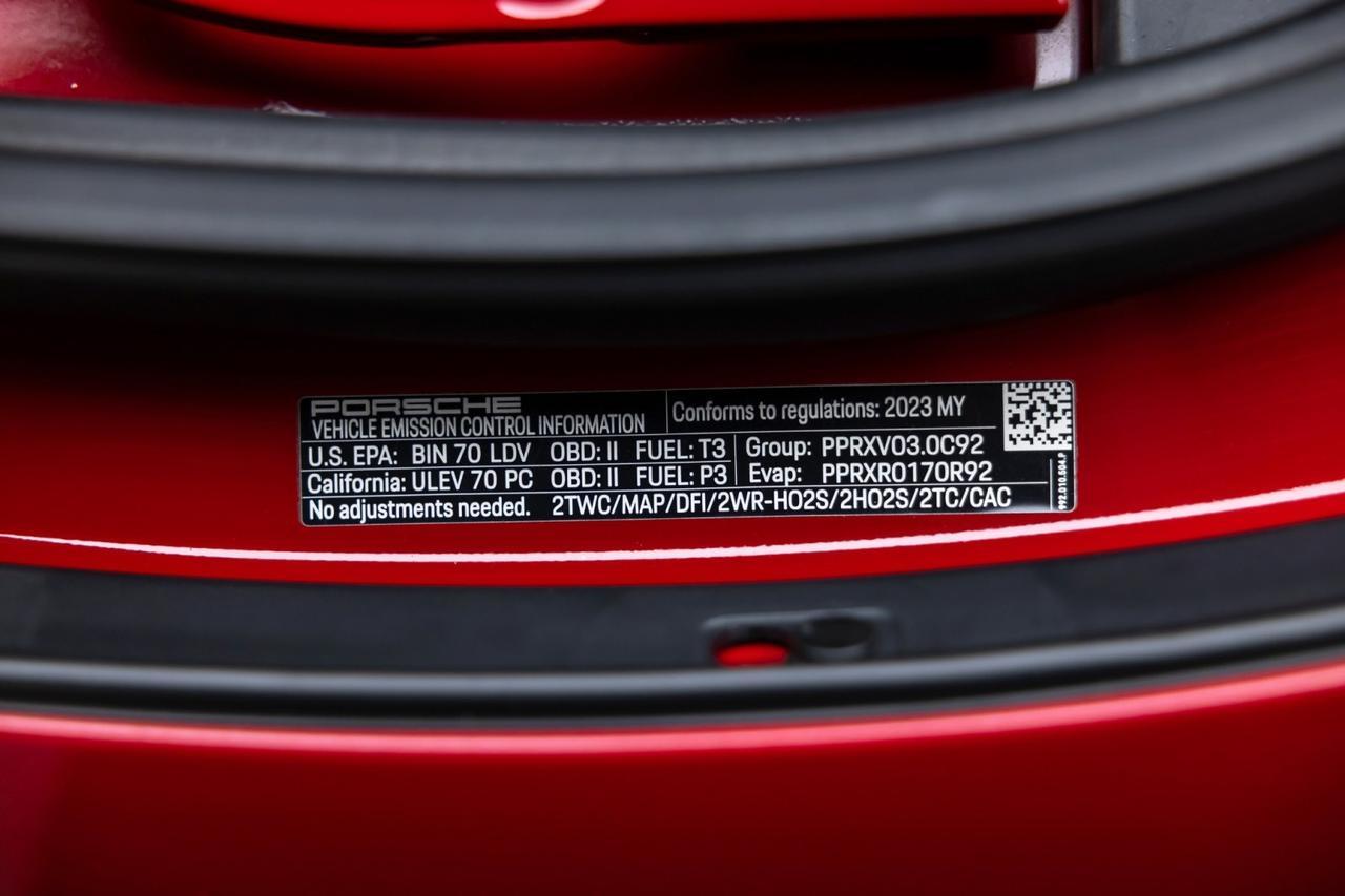 2023 Porsche 911 Carrera 4 GTS 7spd Manual 1-Owner Only 4k Miles Scottsdale AZ