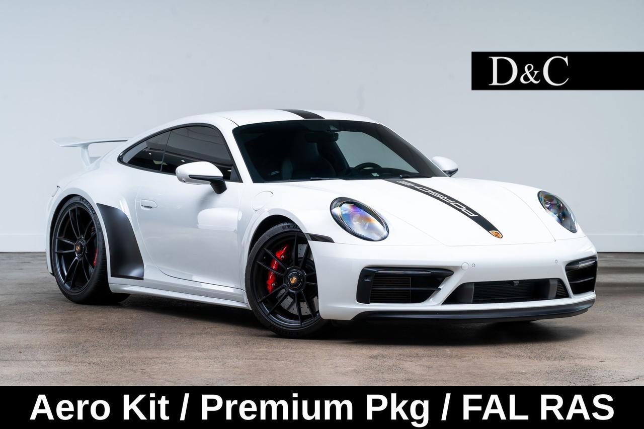 2023 Porsche 911 Carrera 4 GTS Aero Kit Premium Pkg FAL RAS