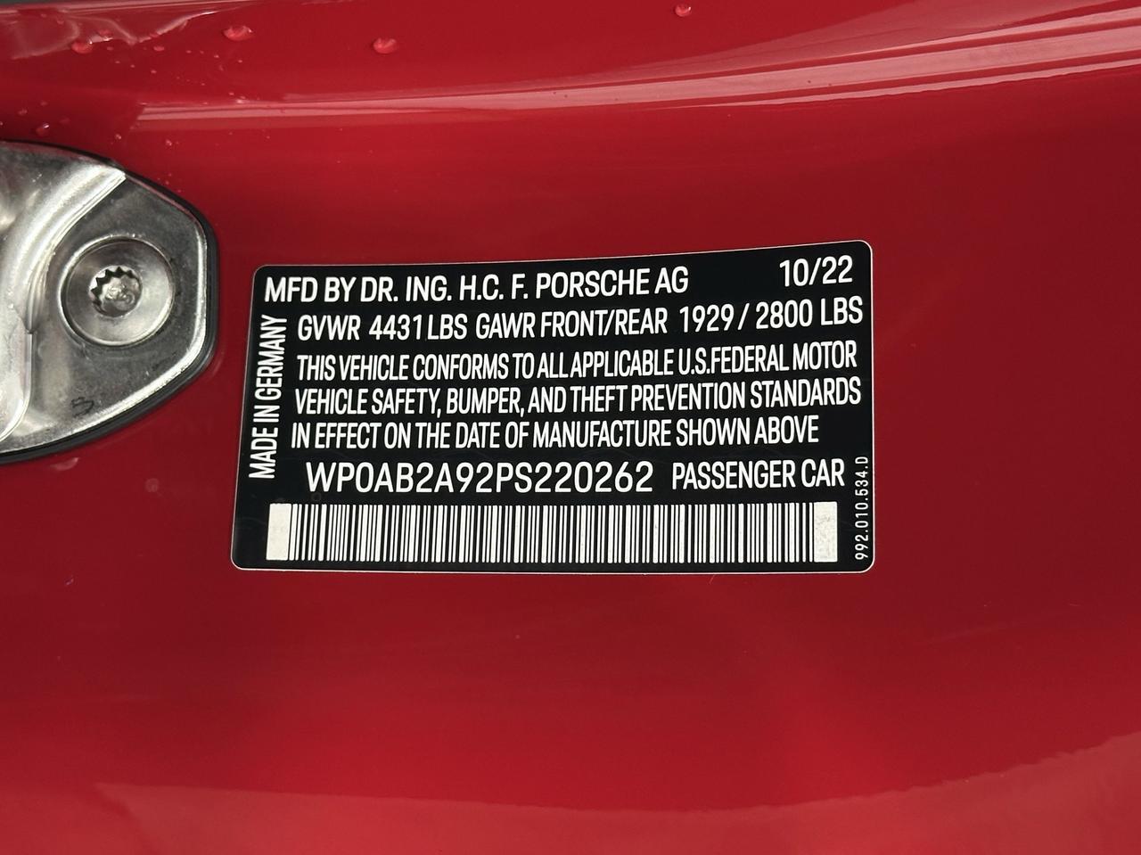 2023 Porsche 911 Carrera 4 GTS Newark DE