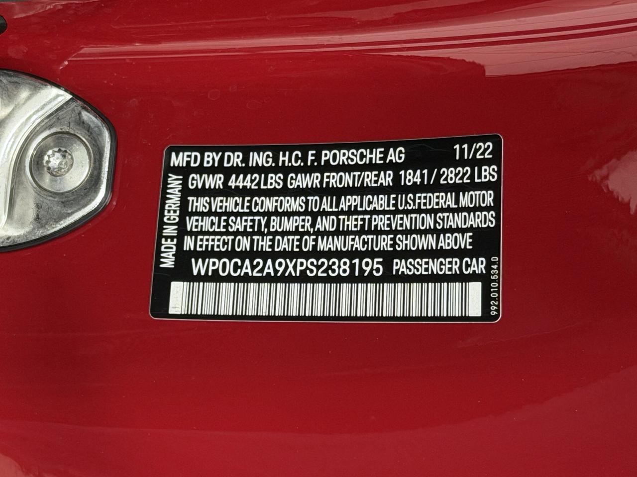 2023 Porsche 911 Carrera Newark DE