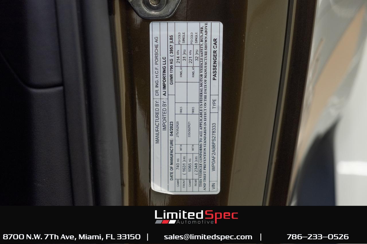 2023 Porsche 911 GT3 RS Miami FL