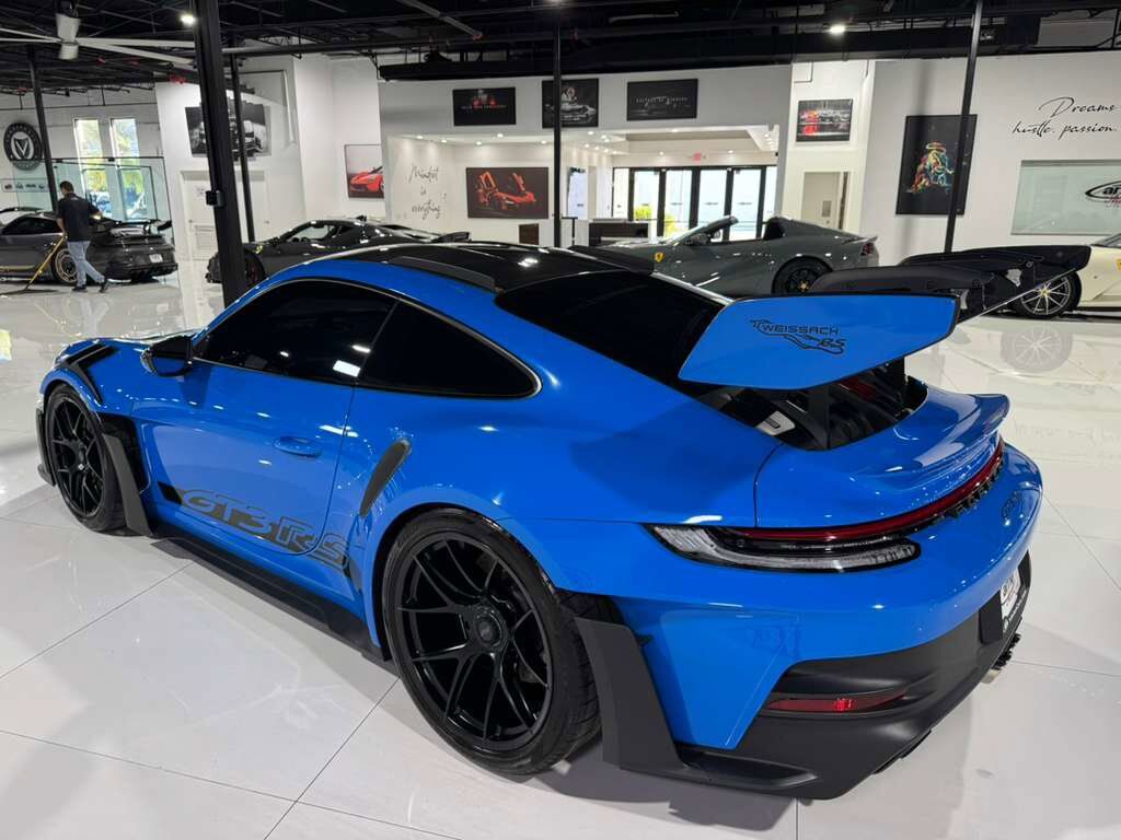 2023 Porsche 911 GT3 RS Weissach, Shark Blue paint/roll cage/seatbelts, Bose audio, carbon galore AND MORE!! Fort Lauderdale FL