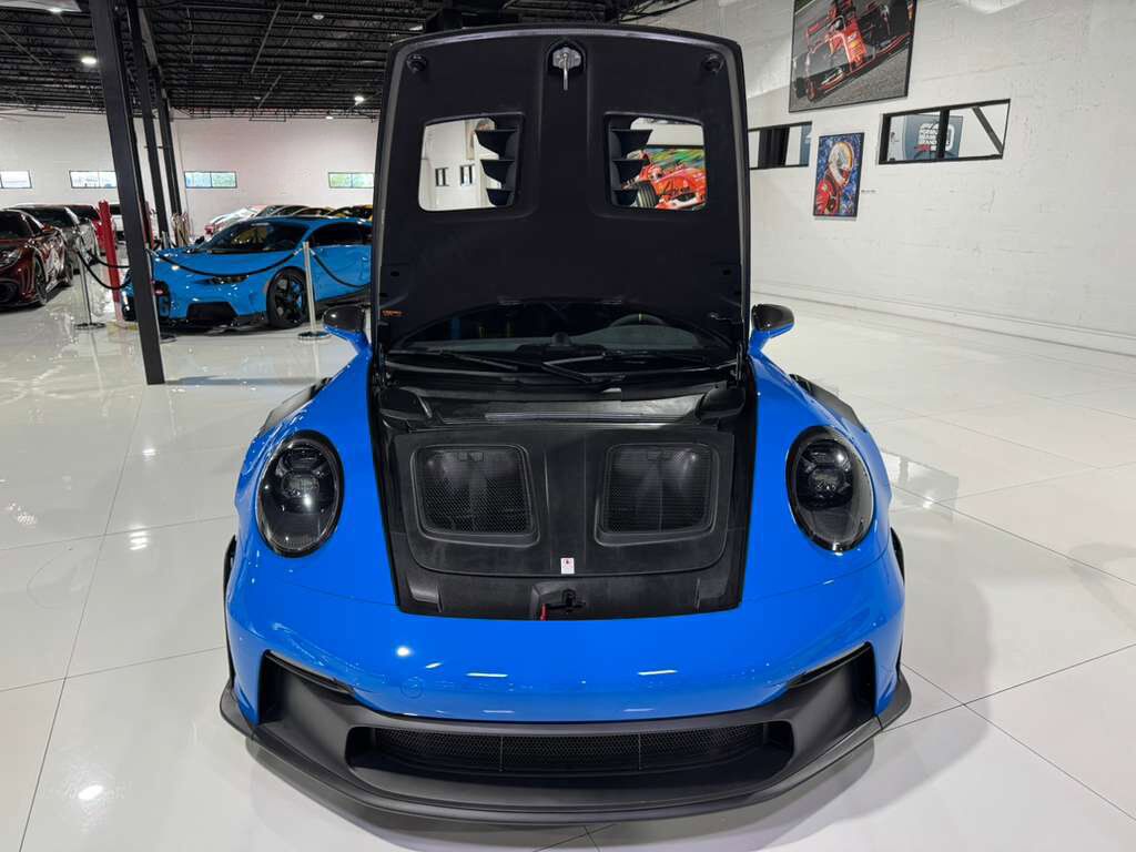 2023 Porsche 911 GT3 RS Weissach, Shark Blue paint/roll cage/seatbelts, Bose audio, carbon galore AND MORE!! Fort Lauderdale FL