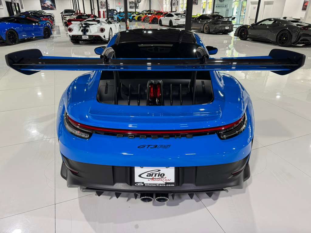 2023 Porsche 911 GT3 RS Weissach, Shark Blue paint/roll cage/seatbelts, Bose audio, carbon galore AND MORE!! Fort Lauderdale FL