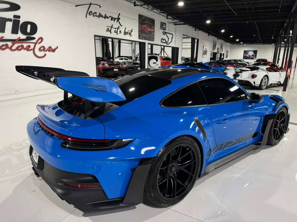 2023 Porsche 911 GT3 RS Weissach, Shark Blue paint/roll cage/seatbelts, Bose audio, carbon galore AND MORE!! Fort Lauderdale FL