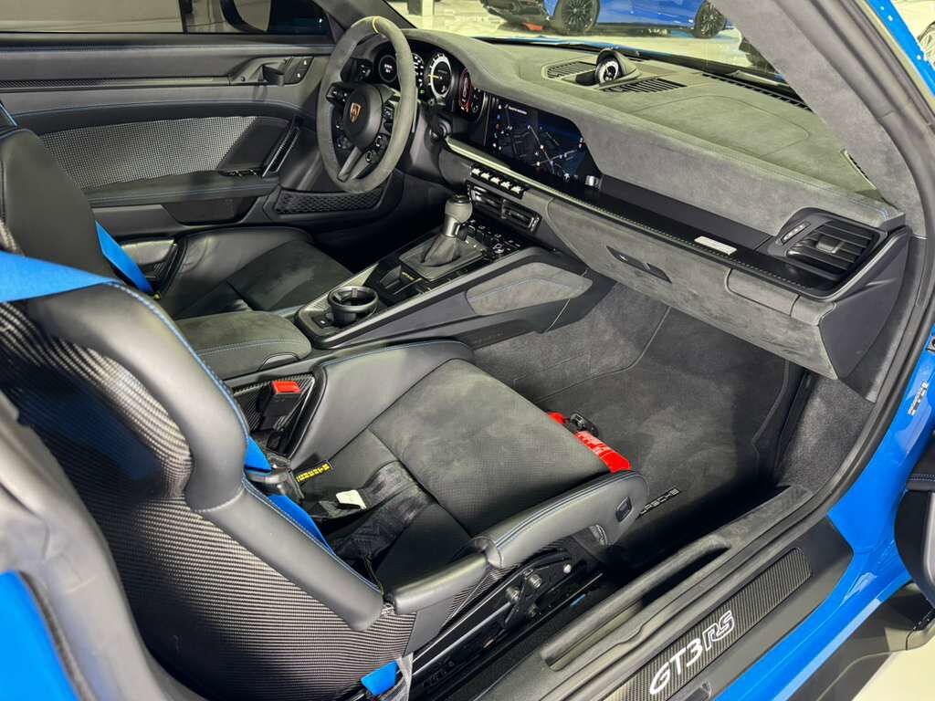 2023 Porsche 911 GT3 RS Weissach, Shark Blue paint/roll cage/seatbelts, Bose audio, carbon galore AND MORE!! Fort Lauderdale FL